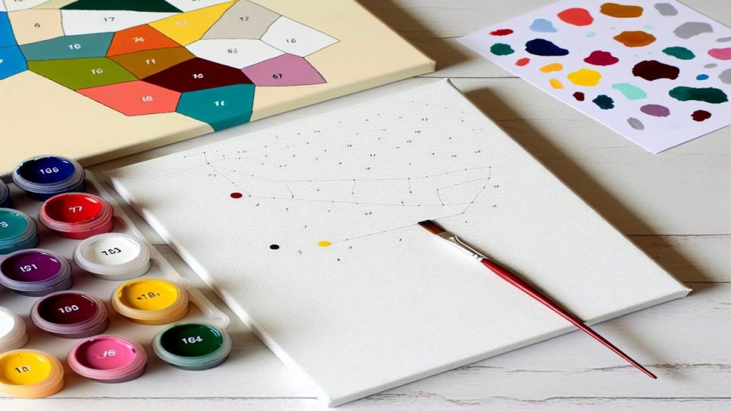 DIY malowanie po numerach - jak wykonać prezent dla dziecka?