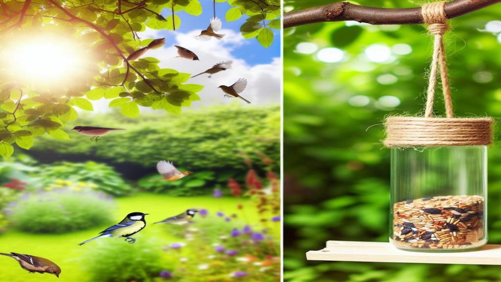 Prosty DIY karmnik dla ptaków - zrób go sam